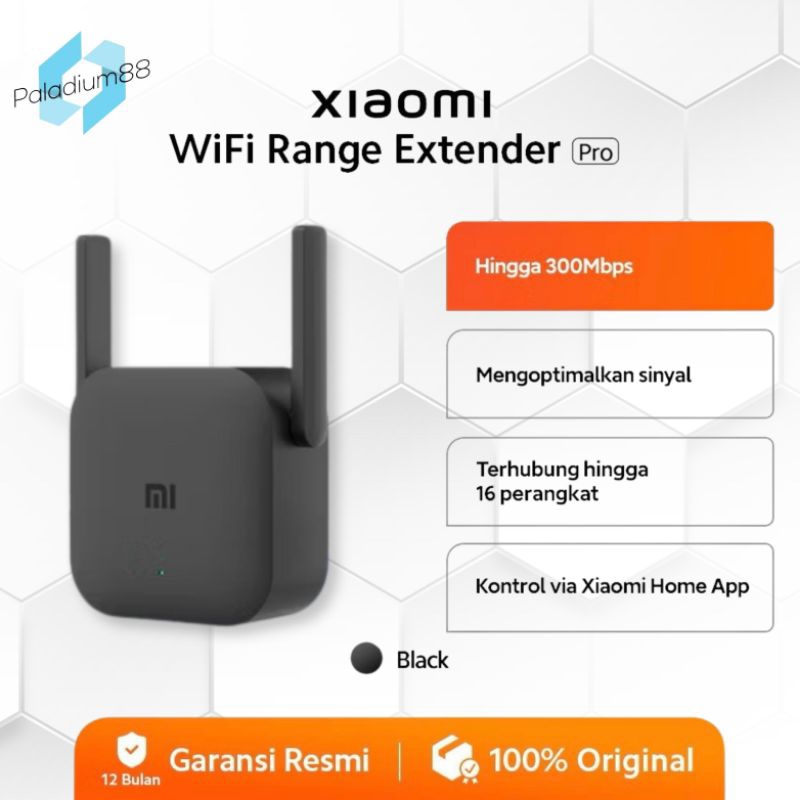 Jual Xiaomi Wi-Fi Range Extender Pro | 2 x 2 Antena Eksternal | 300 ...