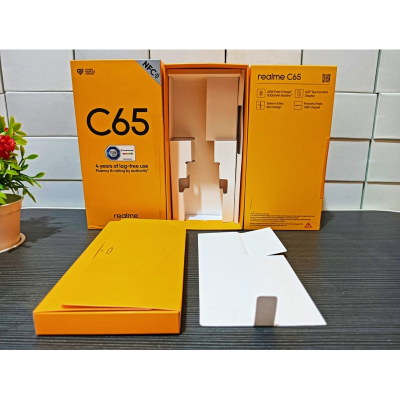 Jual DUSBOX BOX HP REALME C65 NFC ORIGINAL TERMURAH | Shopee Indonesia