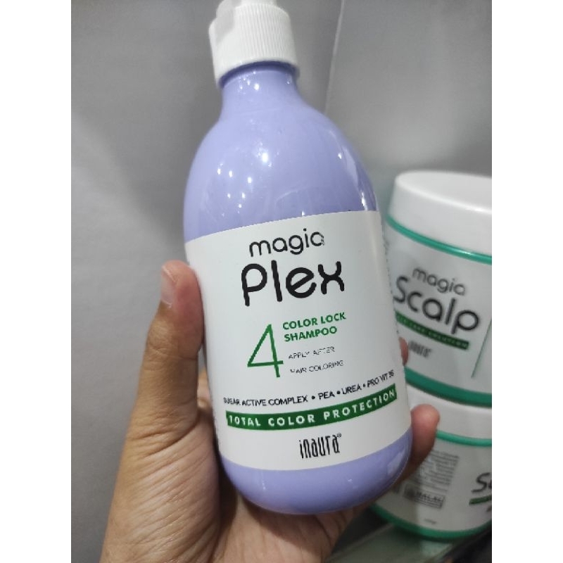 Jual Inaura magia plex colour lock shampoo 250ml | Shopee Indonesia