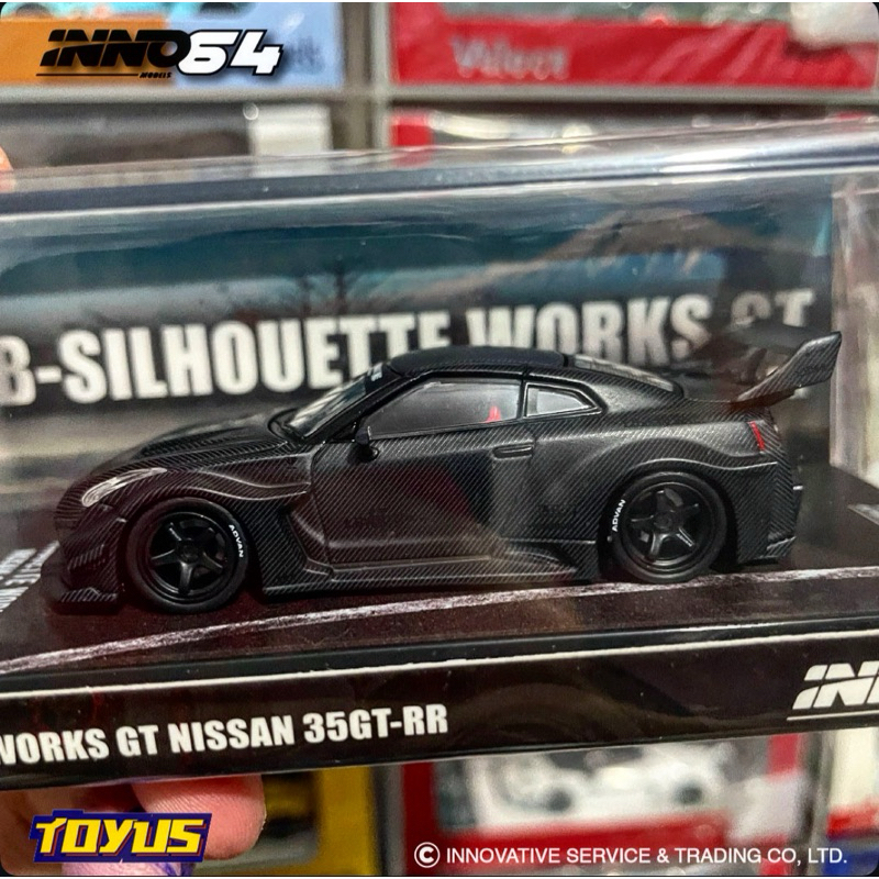 Jual Inno64 Inno - NISSAN GTR R35 LBWK LB Super Silhouette All Carbon ...