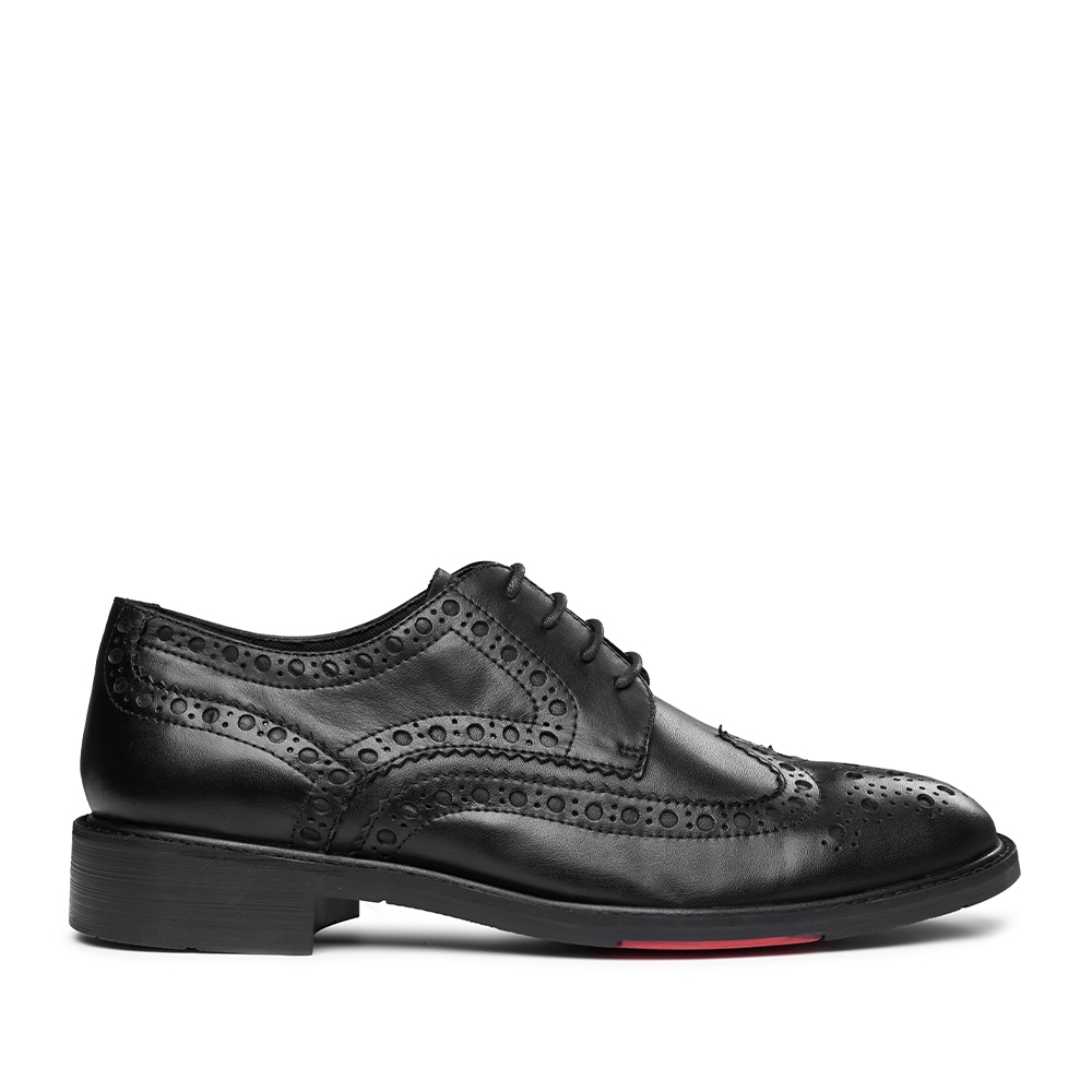 Jual Prabu - Jala Dara Black Sepatu Kulit Derby Pria - Hitam | Shopee ...
