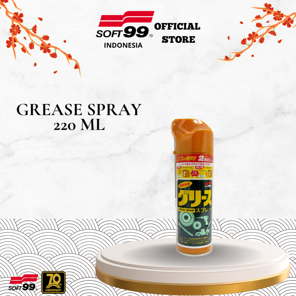 Jual SOFT 99 Grease Spray Gemuk dengan metode spray | Shopee Indonesia
