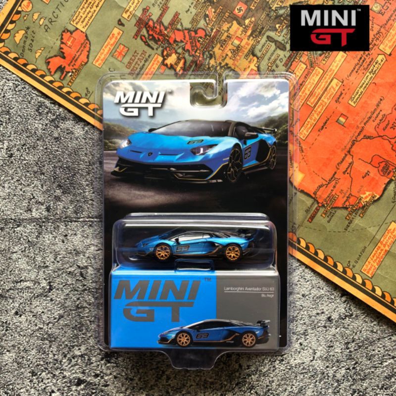 Jual [ MGT00784-BL ] MINI GT 784 | Lamborghini Aventador SVJ 63 Blu ...