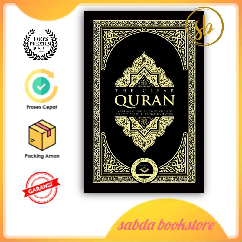 THE CLEAR QURAN: Thematic English Translation With Arabic Text (Dar Al Salam) HB - Foto 5