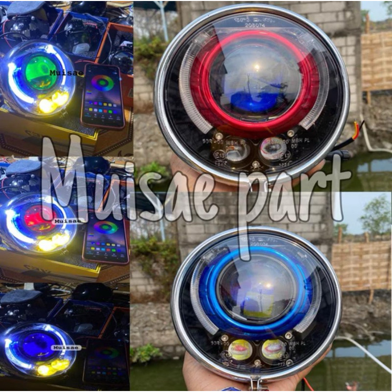 Jual biled cb125 set biled aes Turbo se/gen 2 dengan mini laser ...