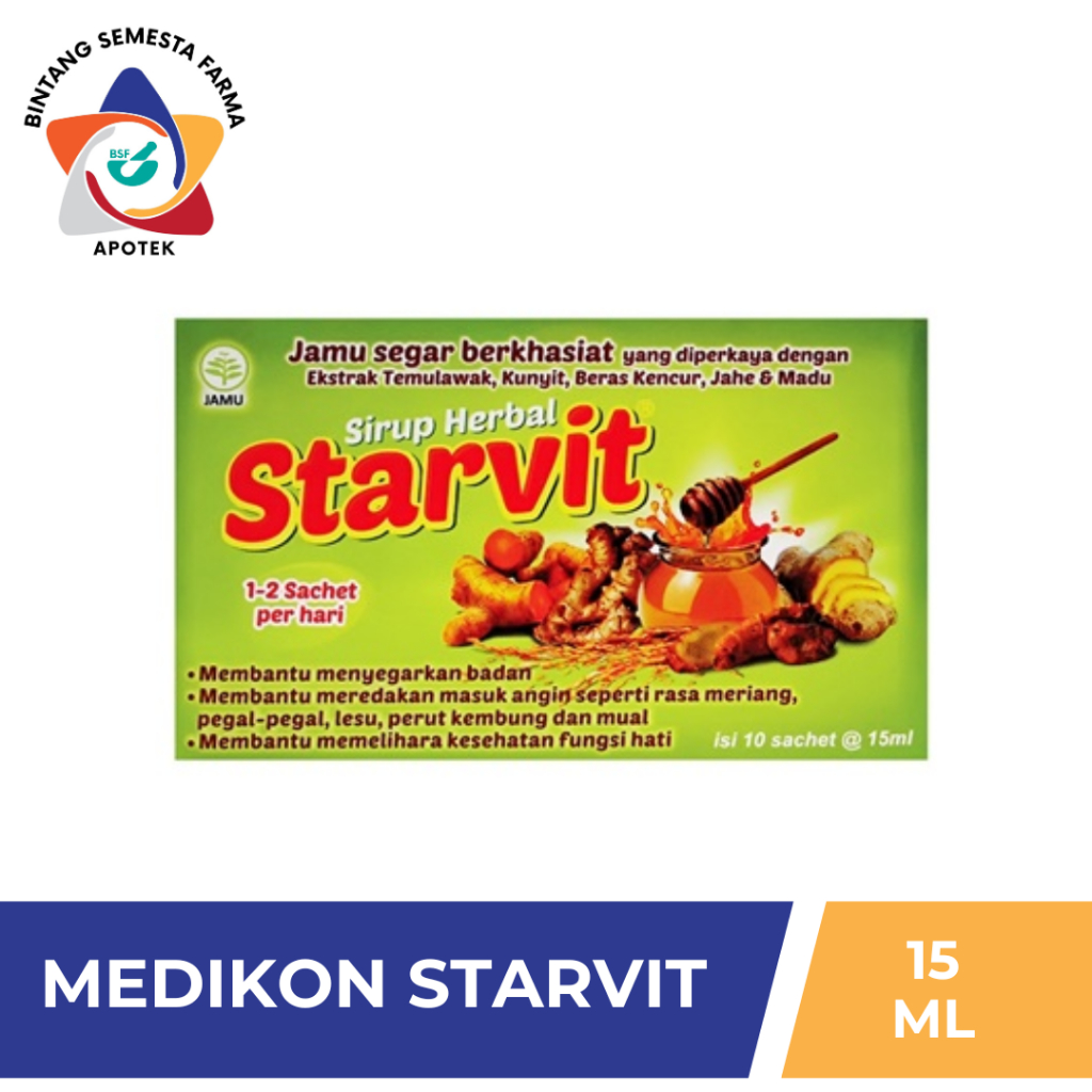 Jual Medikon Starvit 15 ML | Shopee Indonesia