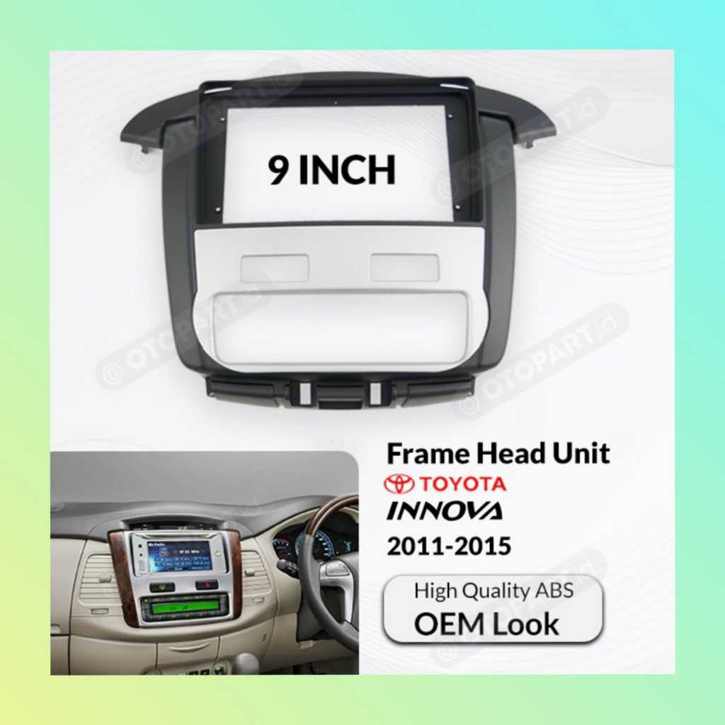 Jual Frame Head Unit Android OEM Toyota Innova 2011-2015 Type V 9″ inch ...