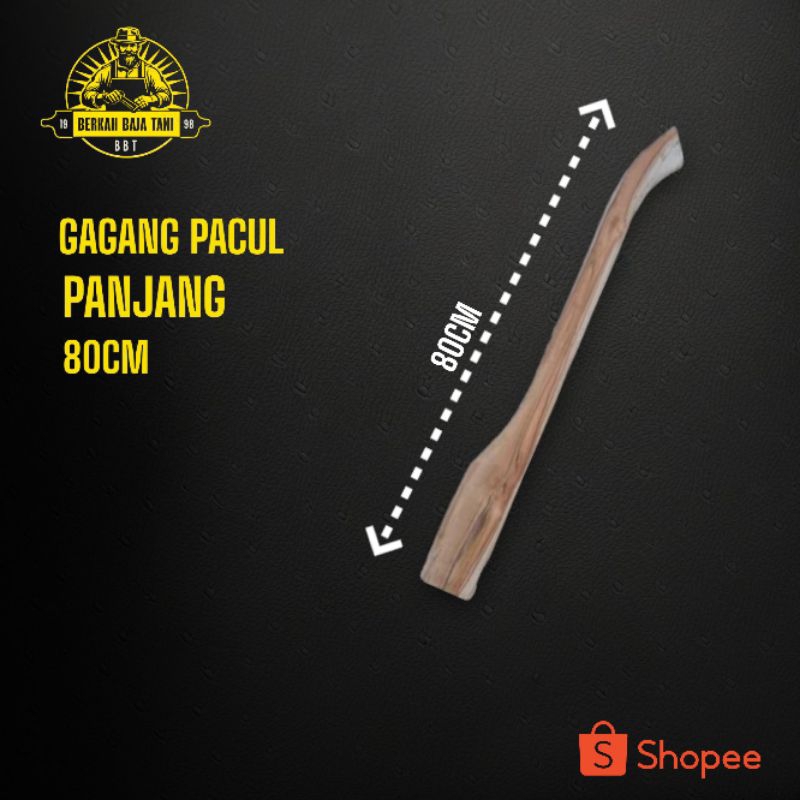 Jual Gagang Pacul Panjang 80CM Doran Gagang pacul pegangan cangkul ...