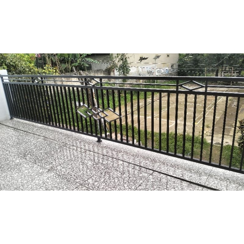 Jual RAILING BALKON BAHAN BESI HOLLO 35X35 & 15X35 TEBAL 1MM GALVANIS ...