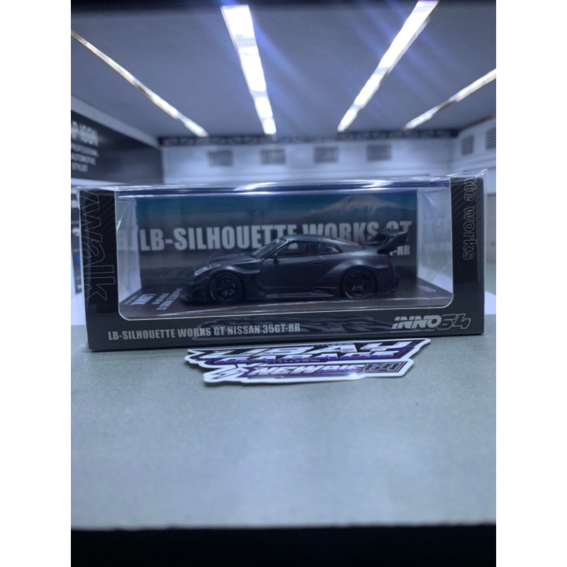 Jual inno64 Nissan gtr r35 lbwk full carbon diecast 1/64 | Shopee Indonesia
