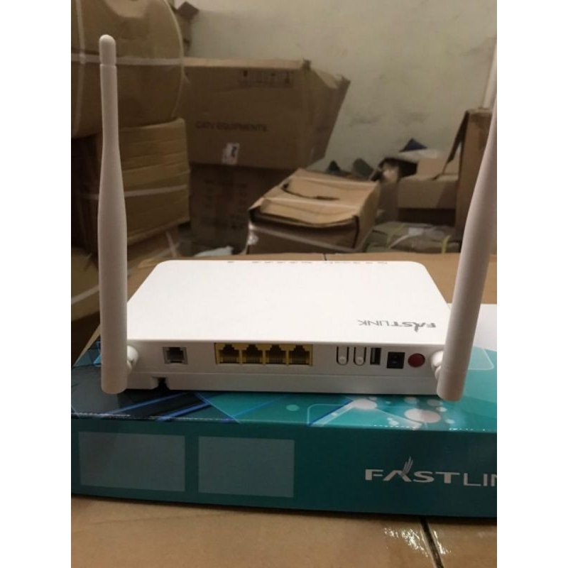 Jual Router UNO/ONT Fastlink GPON CGW-77 V3 Kondisi Baru | Shopee Indonesia