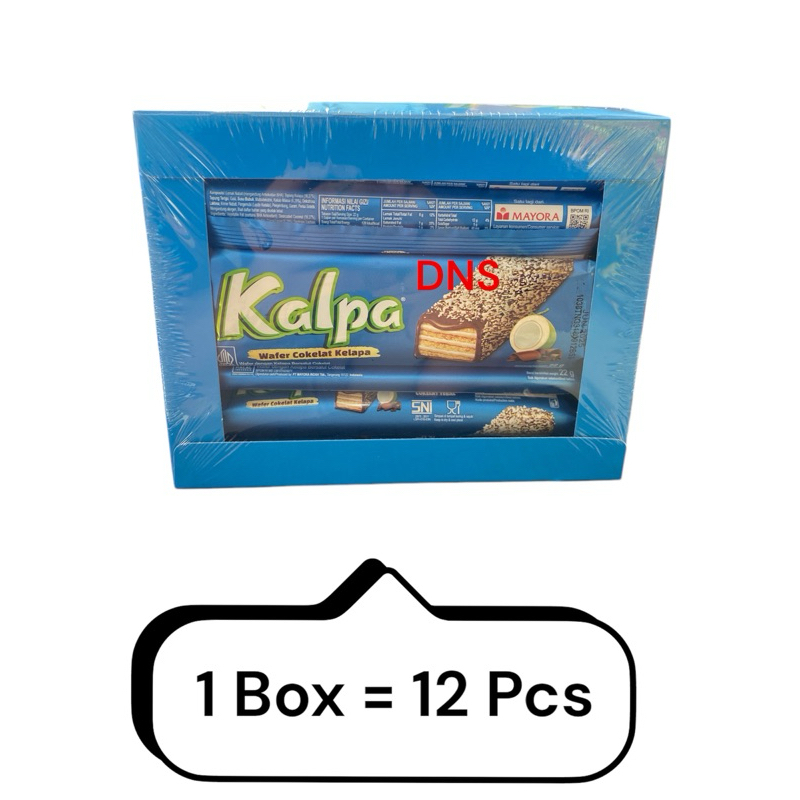 Jual Kalpa Wafer Coklat 1 Box isi 12 pcs | Shopee Indonesia
