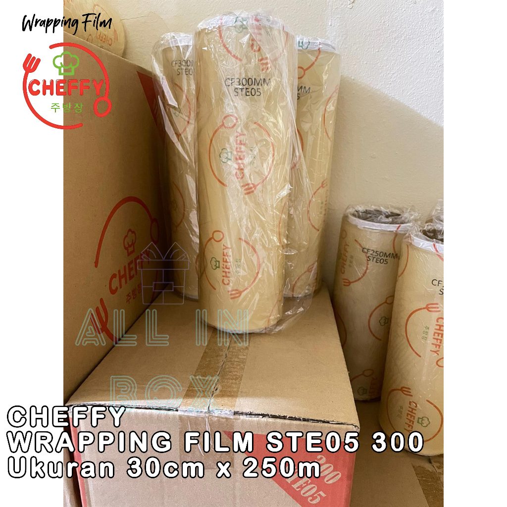 Jual CHEFFY WRAP FILM - STE05 - 30 cm x 250 meter - WRAPPING PLASTIK ...