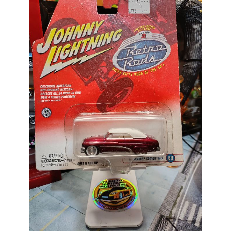 Jual JOHNNY LIGHTNING Mercury Convertible Retro Rods | Shopee Indonesia