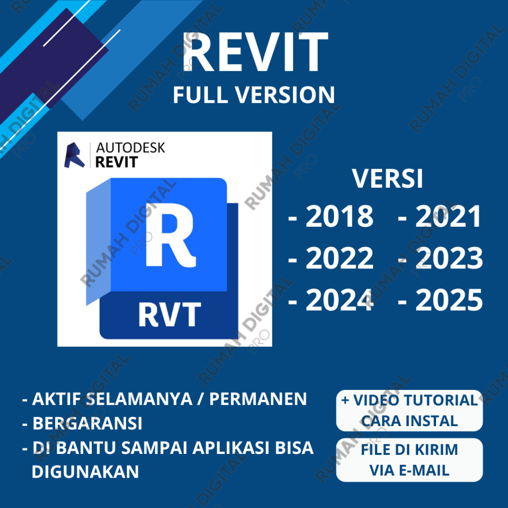 Jual REVIT 2025 2024 2023 2022 2021 2018 Full Ver (WIN) | Shopee Indonesia