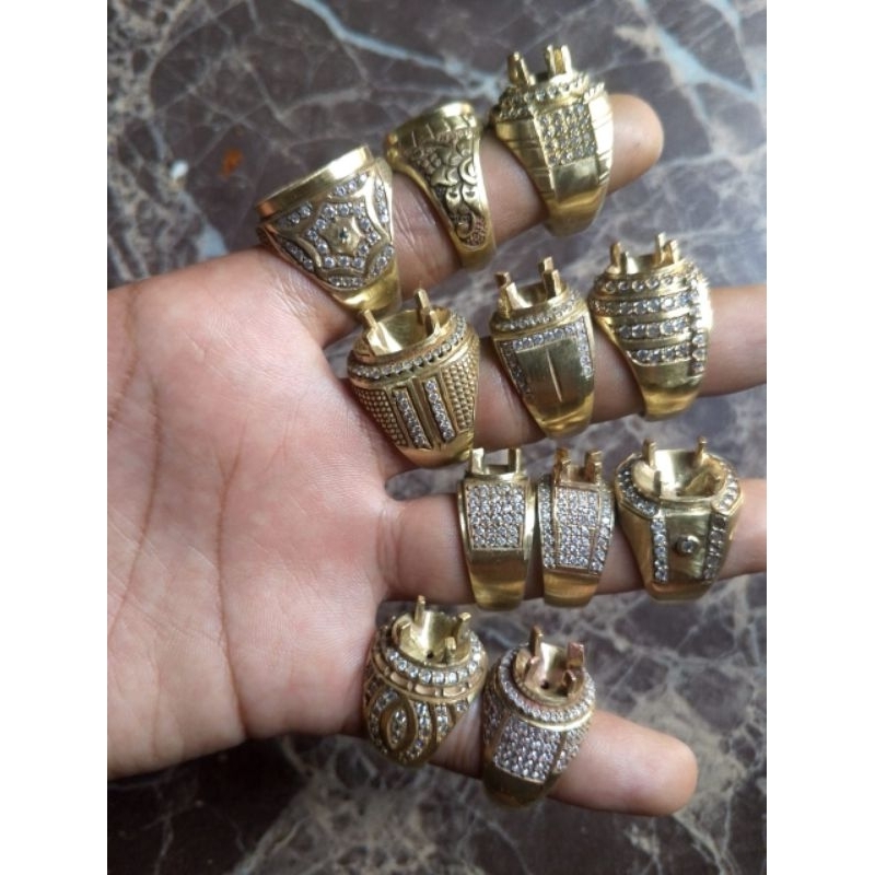 Jual cincin emban ring Kuningan super | Shopee Indonesia