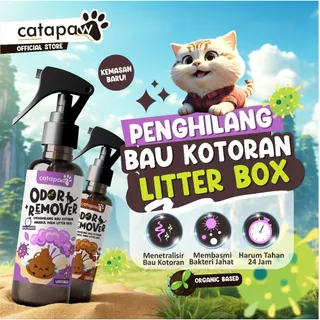 CATAPAW Penghilang Bau Kotoran Kucing Anjing Pet Odor Remover Pengharum Pasir Kucing Cat Litter Box