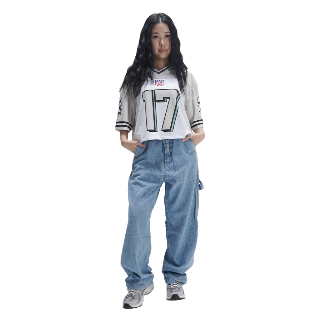 Jual RZQ / 17 / CROP SERIES / Jersey / Oversize / Streetwear / Retro ...