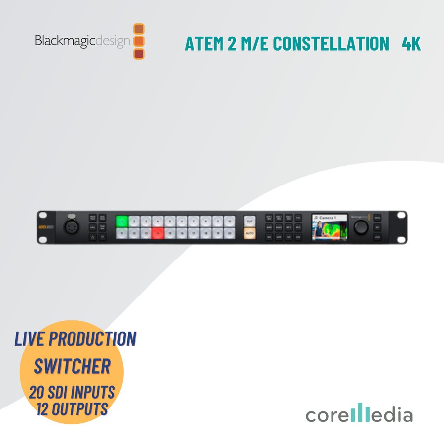 Jual Blackmagic Design ATEM 2 M/E Constellation 4K Live Production ...