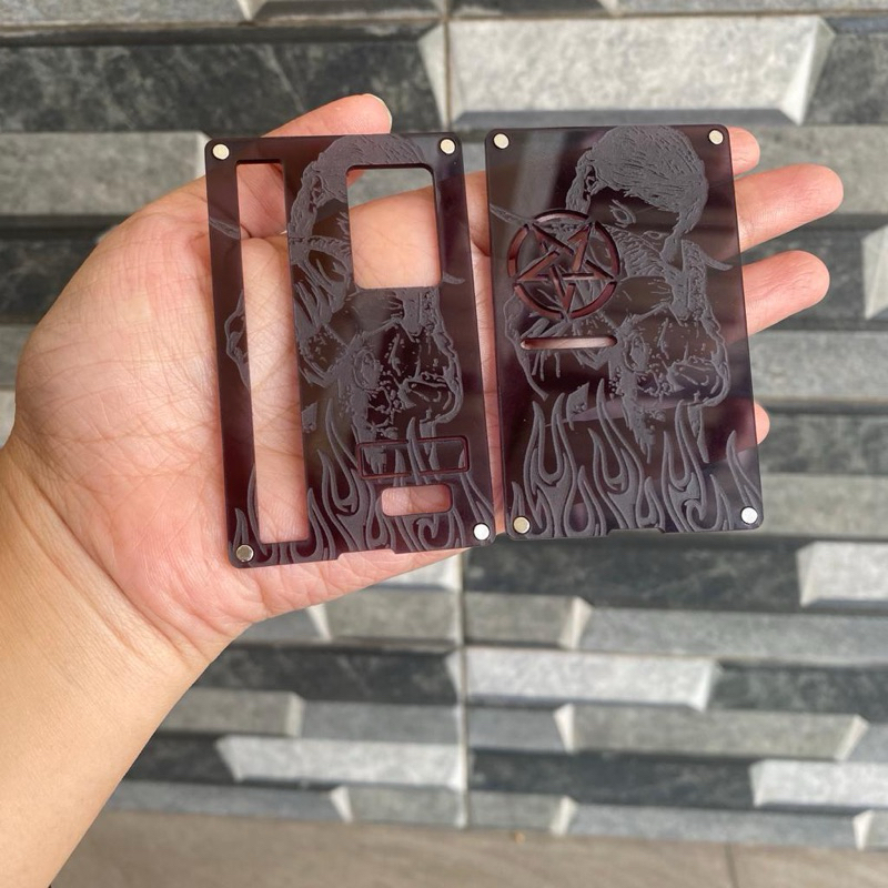 Jual panel b80 hitam transparan 2mm dinding akrilik | Shopee Indonesia