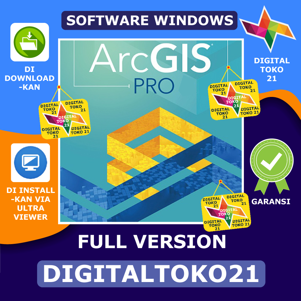 Jual [Diinstallkan] ESRI ArcGIS Pro 3.5.4 Full Version Software PC ...