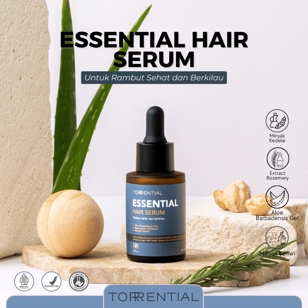 Jual Torrential Essential Hair Serum Membantu Menguatkan Akar Rambut ...