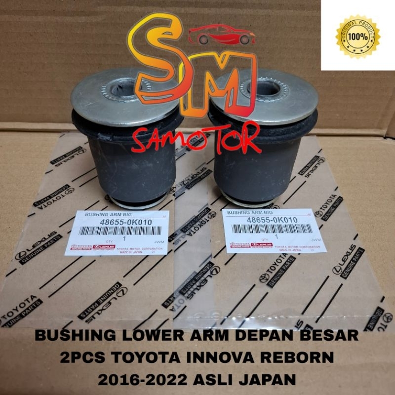 Jual Bushing lower arm depan besar 2pcs Innova Reborn 2016-2022 Asli ...