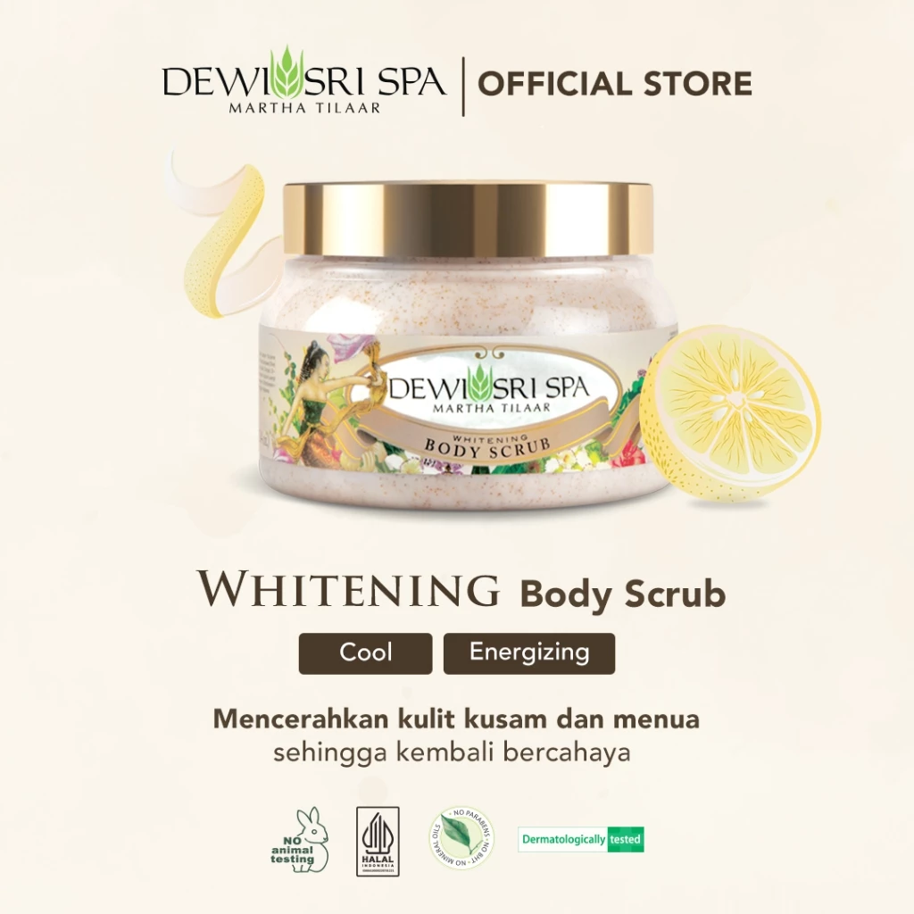 Pratinjau Dewi Sri Spa Whitening Body Scrub
