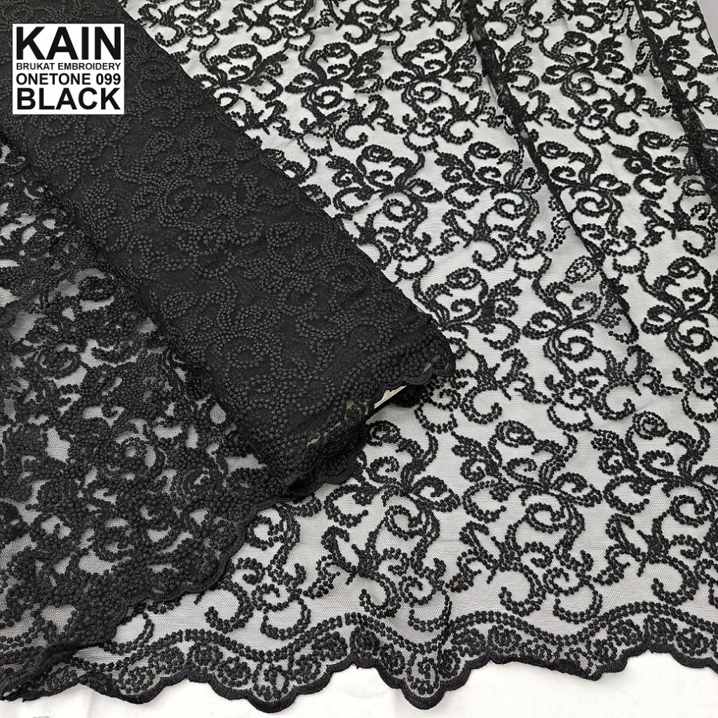 Jual Kain Brukat Premium / Kain Brokat - Onetone 099 (per 0.50 meter ...