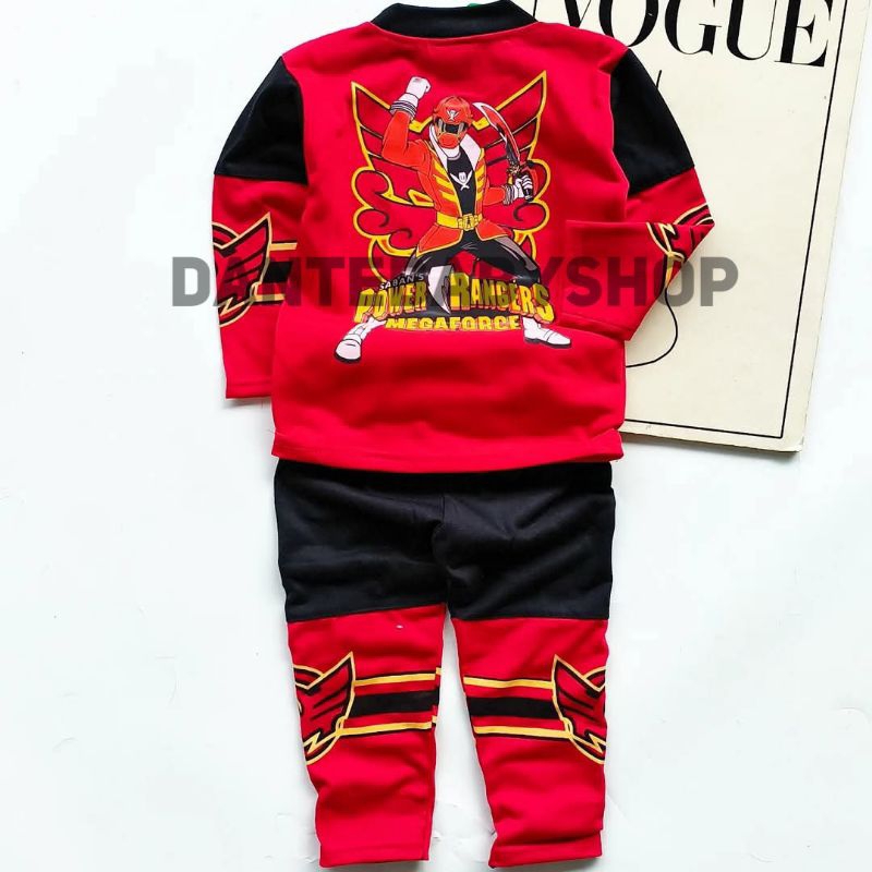 Jual BAJU POWER RANGER ANAK LENGAN PANJANG SETELAN ANAK POWER RANGERS ...