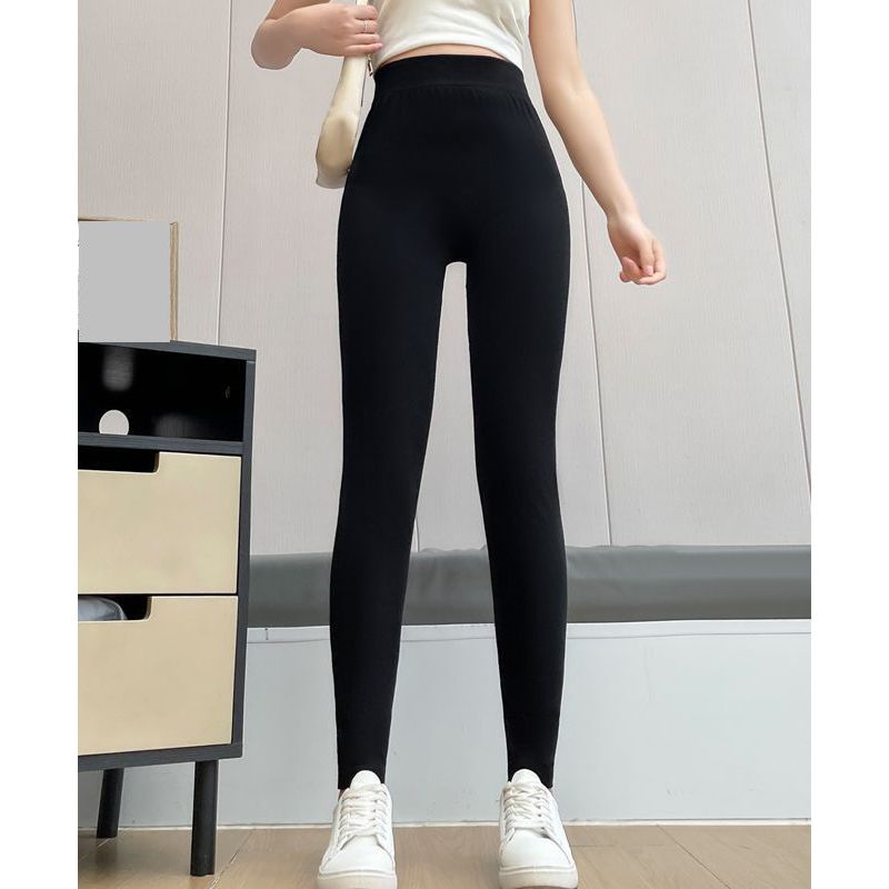 Legging Premium Melar Sampai 90kg Kode 901/ Polos Hitam / Panjang Abu 901 701 - foto 3