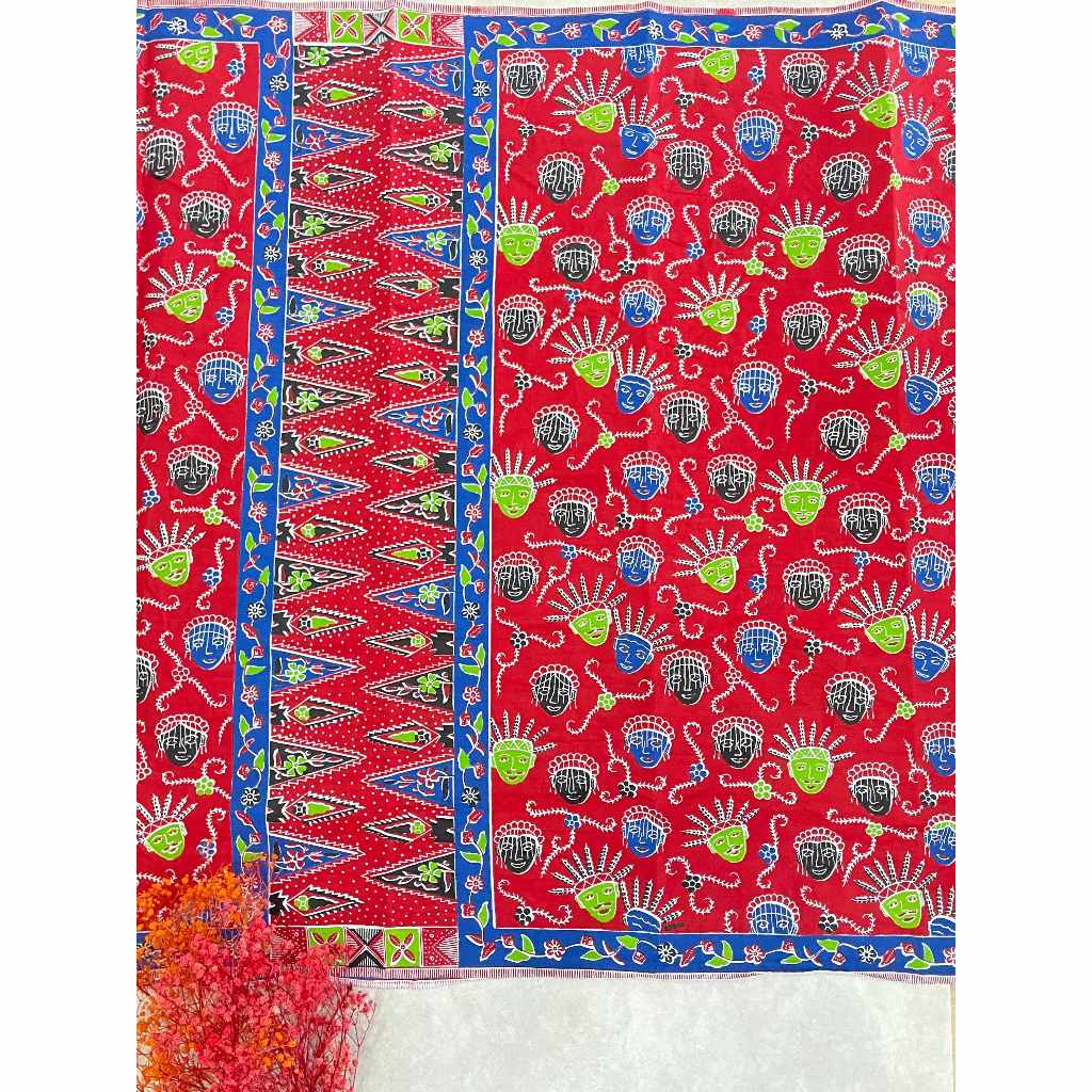 Jual BATIK ONDEL - ONDEL / BATIK BETAWI - SARUNG BATIK TOPENG BETAWI ...