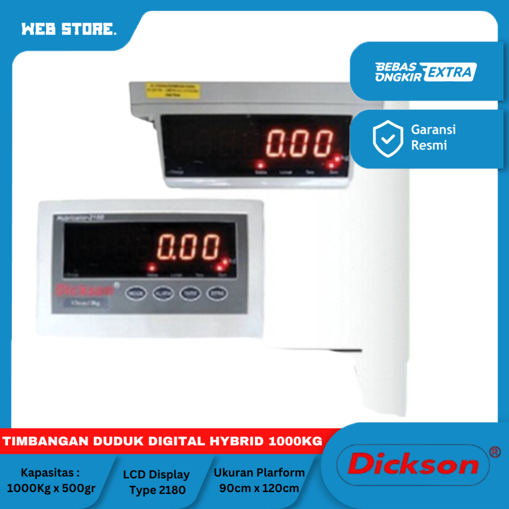 Jual Timbangan Duduk Digital Hybrid Lantai Barang Mekanik Dickson ...