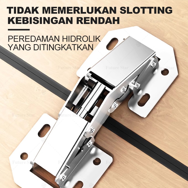 Jual Engsel Sendok Kodok 4 Inch Tanpa Bobok 90 Derajat Hidden Frog ...
