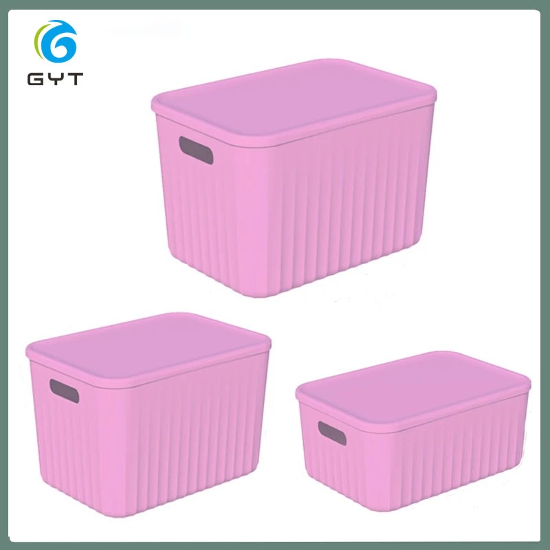 Jual GYT PINK Storage Box Dengan Tutup Kotak Penyimpanan Serbaguna ...