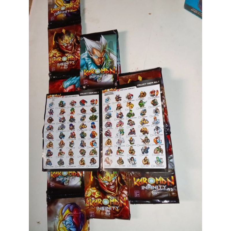 Jual KAROMEN 3D INFINITY 6 ISI 30PCS | Shopee Indonesia