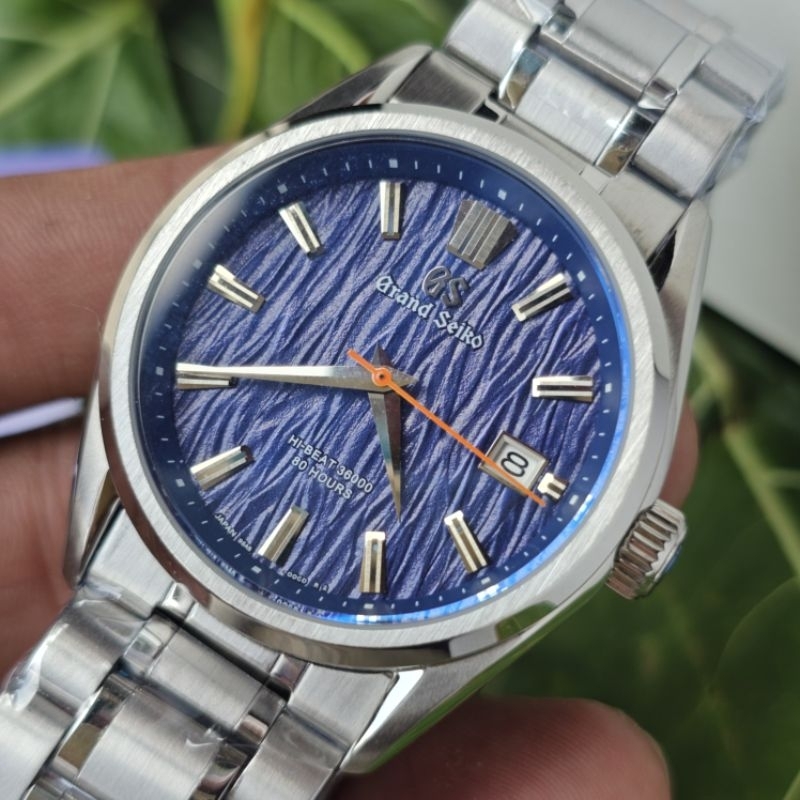 Grand Seiko Hi Beat Blue Dial, Jam Tangan pria Automatic