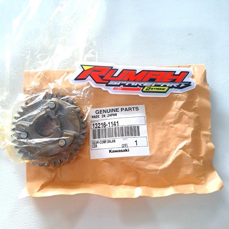 Jual GEAR GIGI BALANCER NINJA 150 SS R RR NEW OLD ORIGINAL KAWASAKI ...
