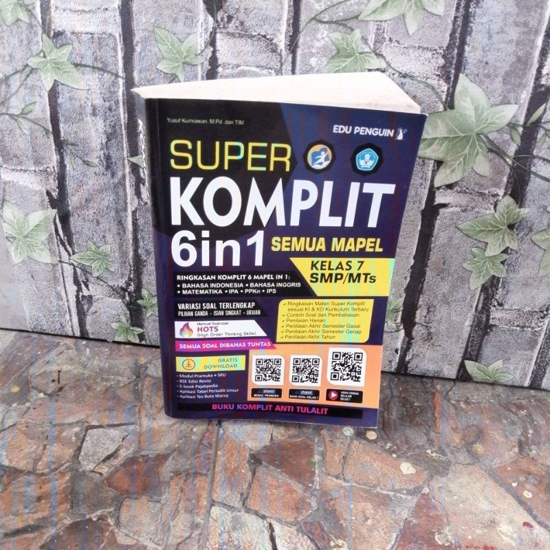 Jual Super komplit 6 in 1 Semua Mapel kelas 7 SMP/MTs | Shopee Indonesia