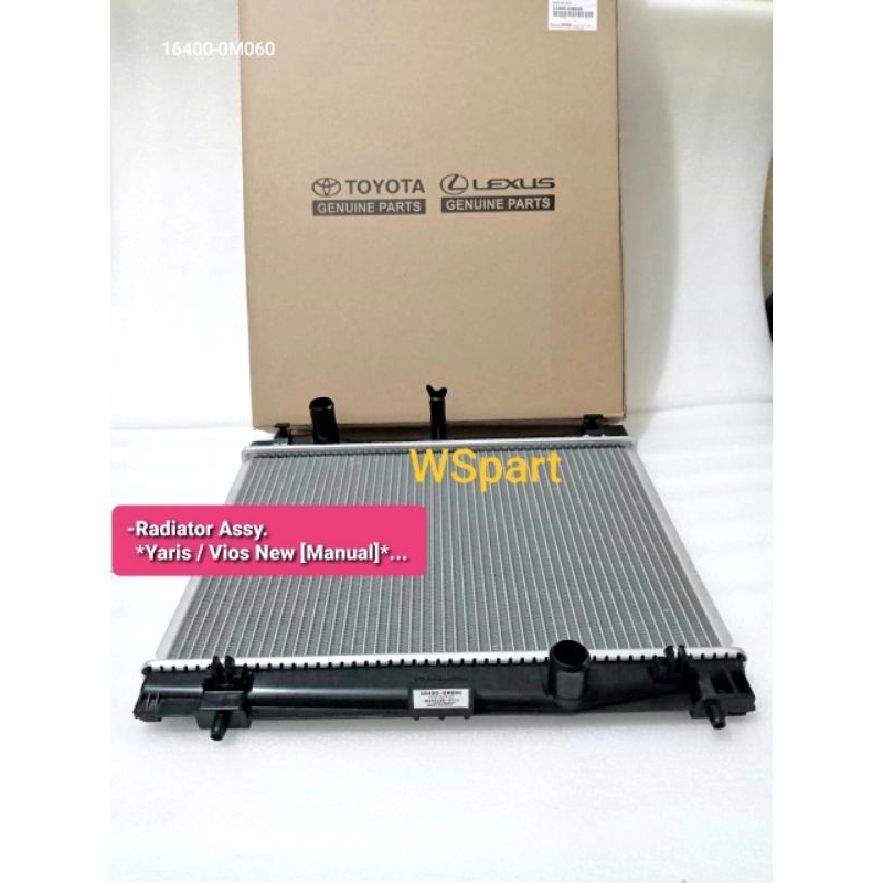 Jual Radiator Yaris / Vios New Manual Original | Shopee Indonesia