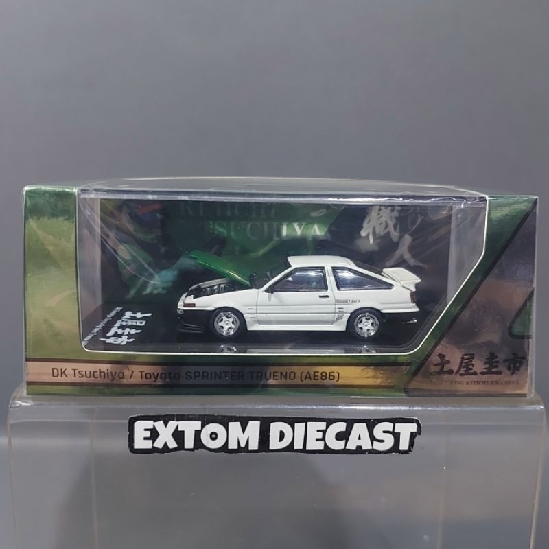 Jual Hobby Japan Toyota Sprinter Trueno AE86 Keychi Tsuchia Drift King ...