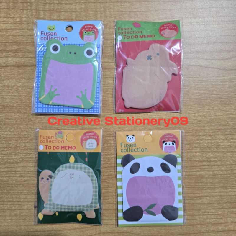 Jual Sticky Notes Gambar Binatang / Memo Gambar Hewan Lucu RANDOM ...