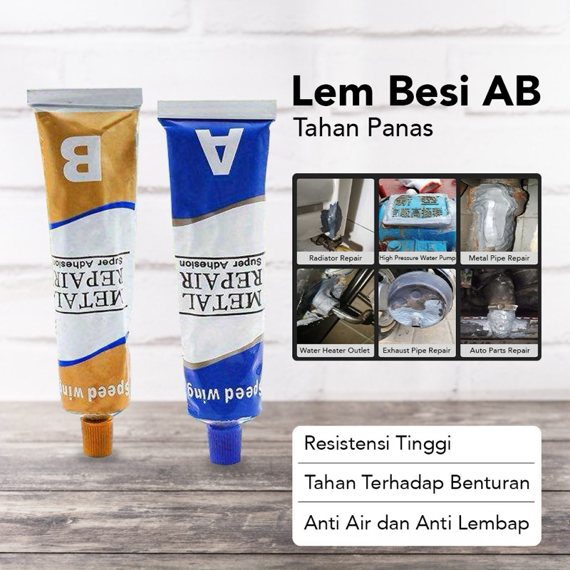 Jual LEM BESI CAMPUR LEM AB TAHAN PANAS MULTIFUNGSI INDUSTRIAL REPAIR ...