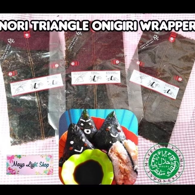 Jual Nori Onigiri Wrapper rumput laut kering cetakan Nori Triangle ...