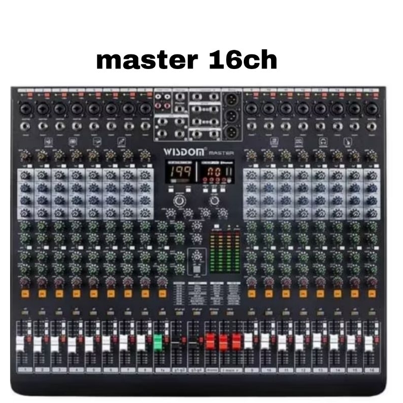 Jual Mixer Wisdom 16Ch Master 16 / Wisdom Master16 | Shopee Indonesia