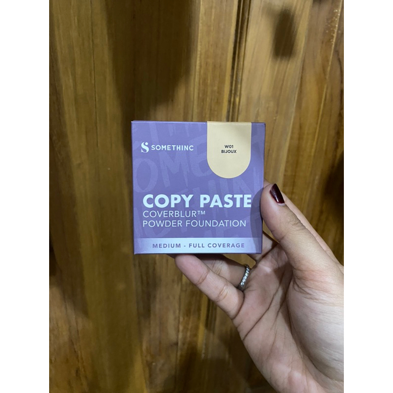 Jual [NEW] Somethinc Powder Foundation Copy Paste Coverblur N01 Nina ...