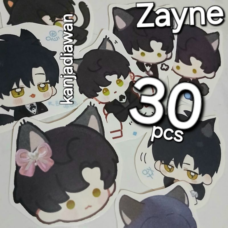 Jual Stiker Zayne Anime Love and Deepspace 30pcs | Shopee Indonesia