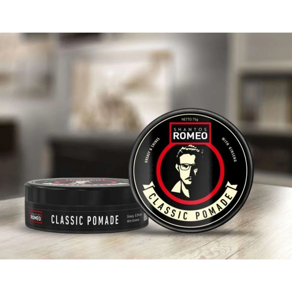 Jual Shantos Romeo Classic Pomade 75gr (HARGA DISKON) | Shopee Indonesia