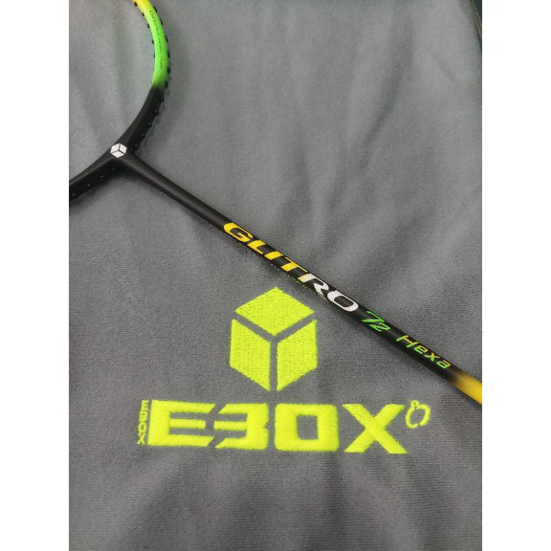 Jual RAKET BADMINTON ORIGINAL EBOX GLITRO 72 HEXA (72GRAM) | Shopee ...