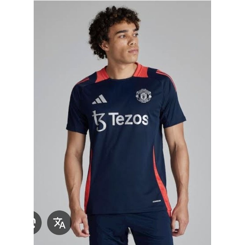 Jual JERSEY BOLA MU TRAINING TEZOS NAVY 24/25 GRADE ORI IMPORT | Shopee ...
